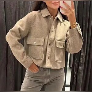 ZARA Cropped Jacket Size XS